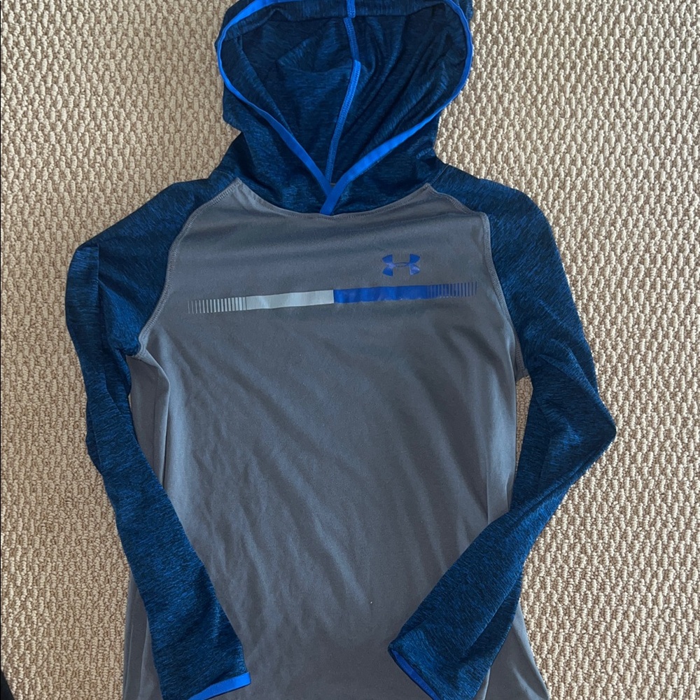 Under Armour Charcoal and Navy Pullover